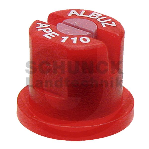 Flachstrahldüse APE 110° Rot